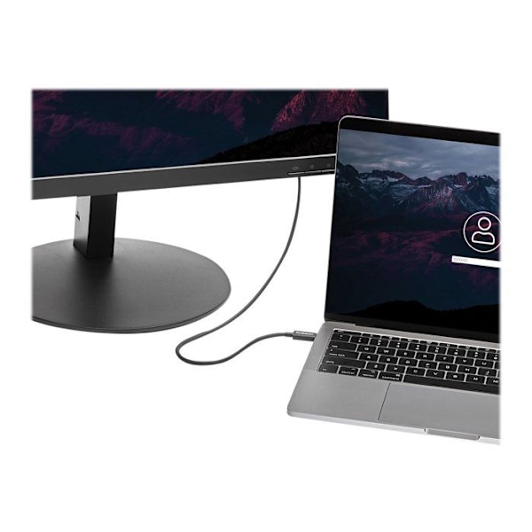 STARTECH 50 cm:n Thunderbolt 3 (40 Gb/s) USB-C-kaapeli – Thunderbolt-, USB- ja DisplayPort-yhteensopiva