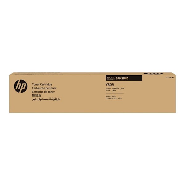 HP CLT-Y809S/ELS väriainekasetti - keltainen - laser - 1 kpl pakkaus - jopa 15 000 sivua