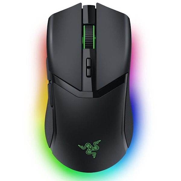 Razer Cobra Pro - Trådløs mus til gamere - højrehåndet - Bluetooth/2,4 GHz betjening - Razer HyperSpeed teknologi - sensor