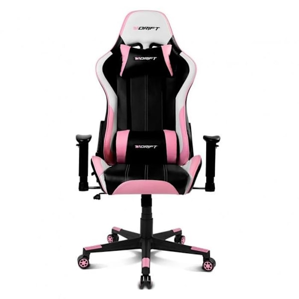 Drift Dr175 gaming stol sort/hvid/pink