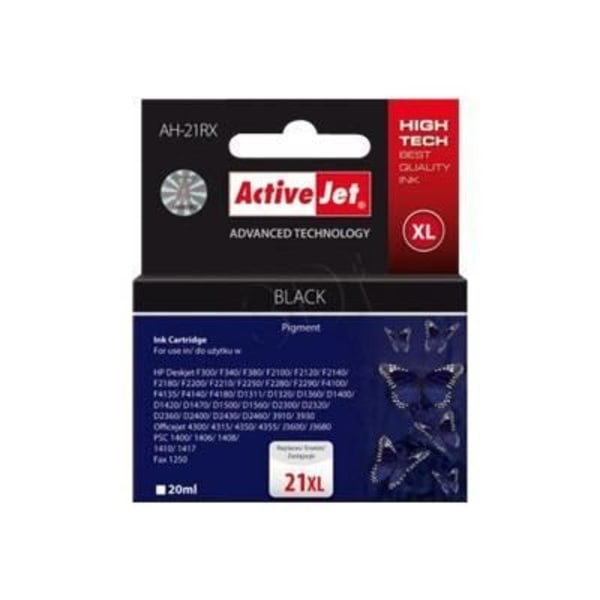 ACTIVEJET AH-351 tulostuskasetti, HP0043 EXPACJAHP0043 - Mustepigmentti - Suuri kapasiteetti - Mustesuihkutulostin