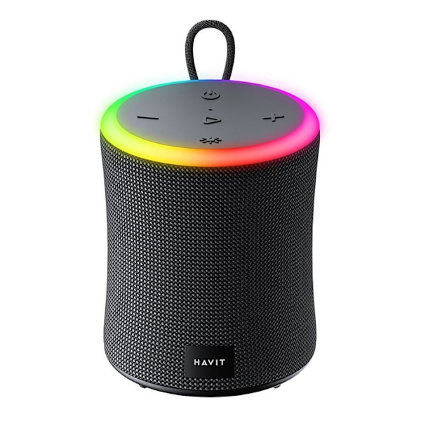 Trådløs bærbar højttaler, IPX6, Bluetooth 5.3, TWS, TF, USB, handsfree opkald, 1800 mAh - Havit (SK832BT) - Sort