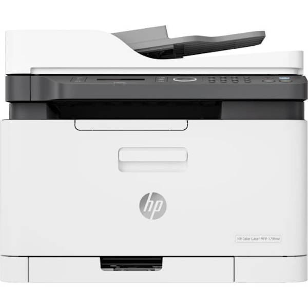 HP 179fnw farvelaser multifunktionsprinter - Udskriv, kopier, scan, fax, scan til PDF Sort, Hvid