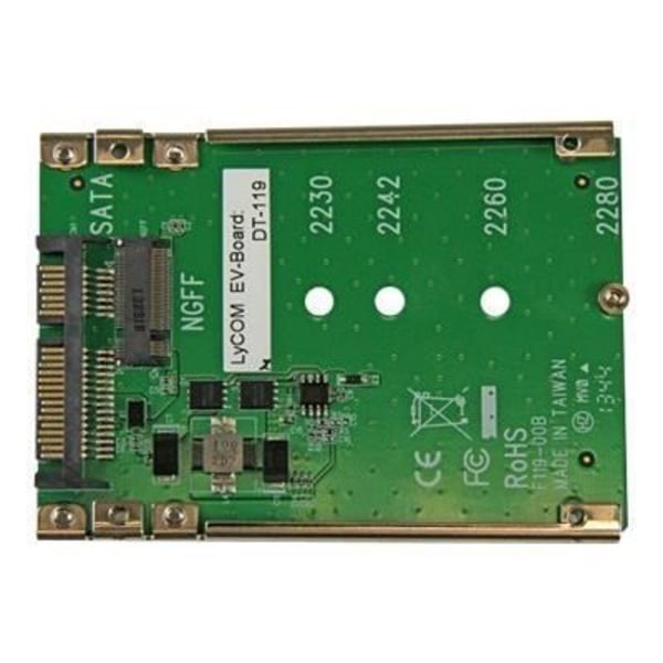 M.2 NGFF till SATA SSD-adapter - STARTECH - SAT32M225 - 6 Gb/s - 2,5 tum - 7 mm hög