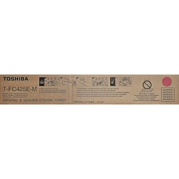 Väriaine - TOSHIBA - T-FC425EM - Magenta - e-STUDIO6525AC - 38000 sivua