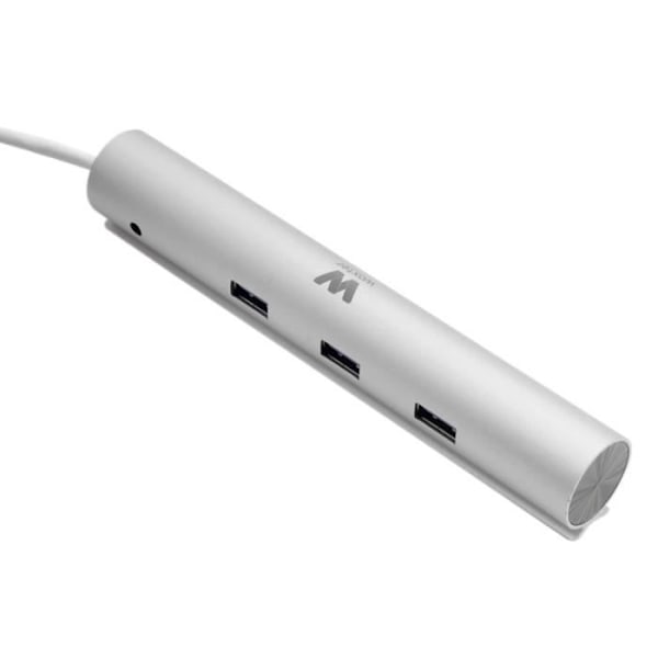 Woxter Hub 73 Hub med 7 USB 3.0-porte op til 5 Gbps, aluminium - PE26-142