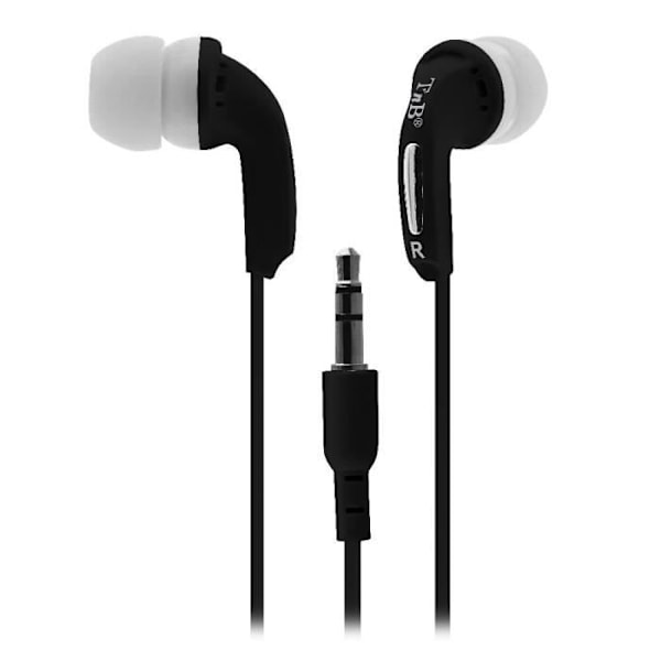 TNB FIZZ - 3,5 mm jack stereokuulokkeet - mustat