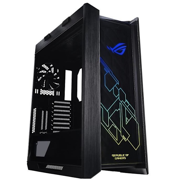 ASUS PC-kotelo Stix Helios GX601 - Musta - Karkaistu lasi - ATX-muoto (90DC0020-B39000)