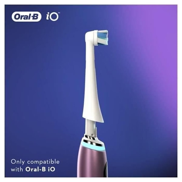 Oral-B iO Ultimate Clean Borsthuvuden, 4 x Vit