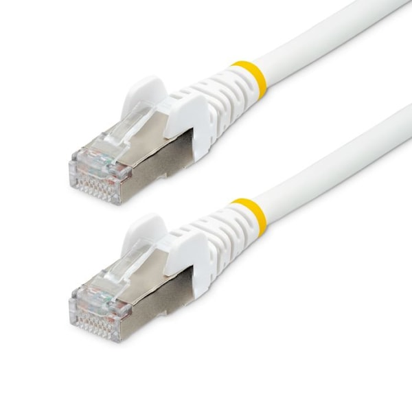 CAT6a Ethernet-kaapeli 50 cm - STARTECH.COM - Matala ylikuuluminen - Punottu suojaus - LSZH