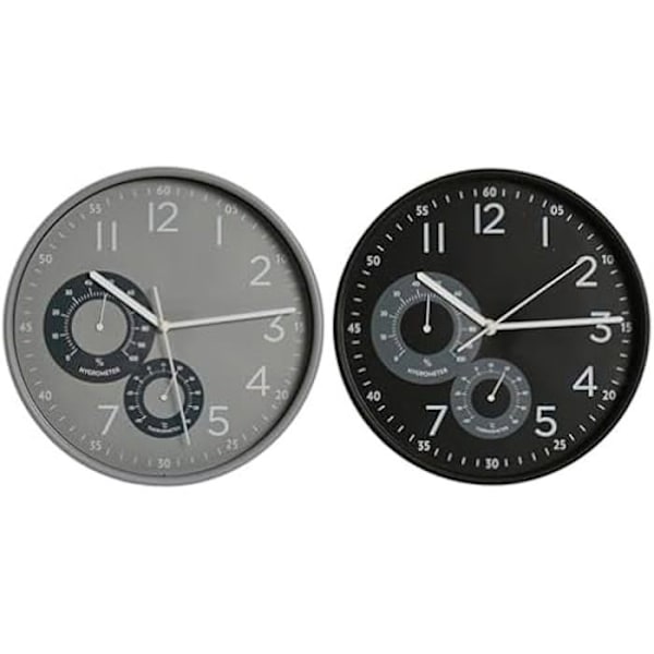 Väggklocka - HOME ESPRIT - Flerfärgad - PVC - 30 cm - Modern design Flerfärgad