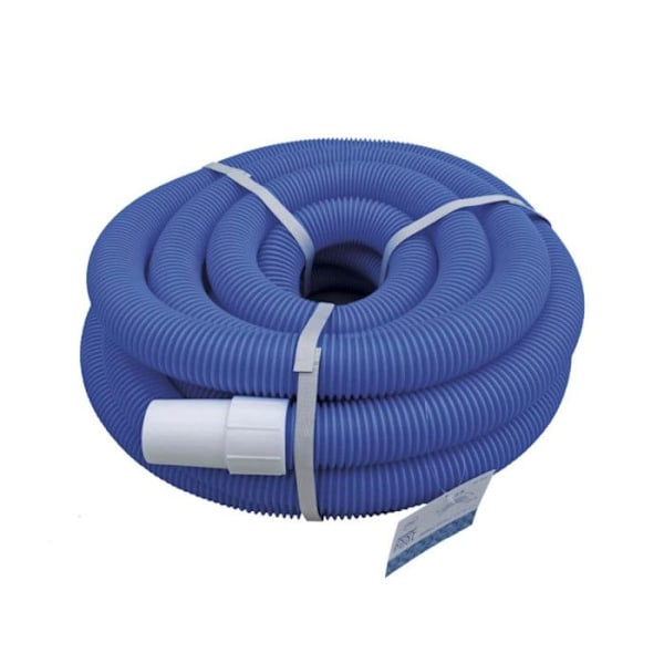Flydende swimmingpoolslange - 10 m - 38 mm diameter blå