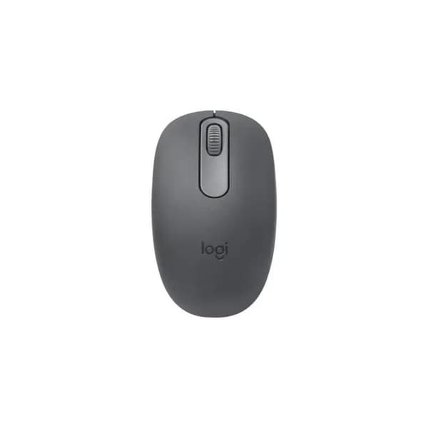 Trådlös mus - LOGITECH - M196 - Bluetooth - Förlängd ergonomi - Kompakt design Grafit