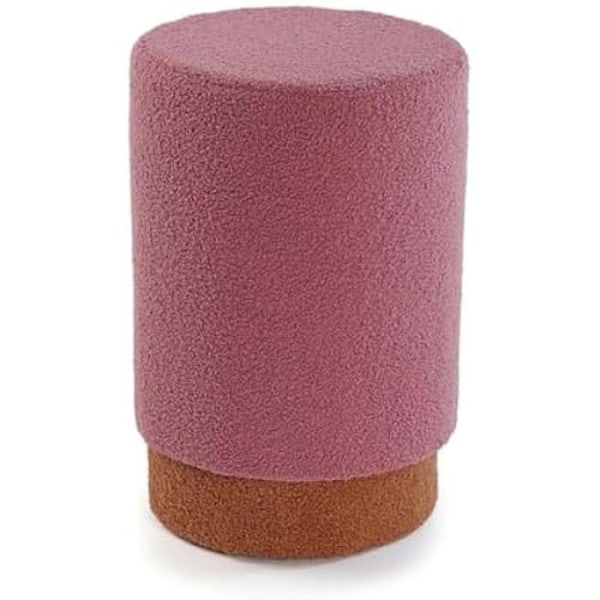 Taburet - VERSA - Pink - Massivt træ - 34,5 x 34,5 x 48,5 cm - Moderne stil Flerfärgad
