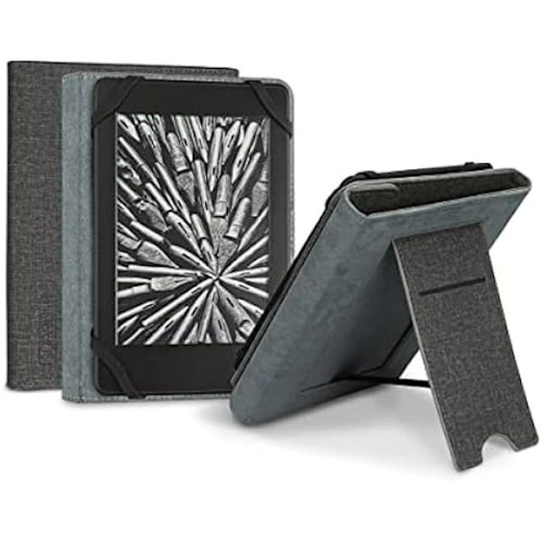 SUBBLIM Clever Universal E-Book taske, kompatibel med e-bøger op til 6" tommer, med magnetisk lukning,