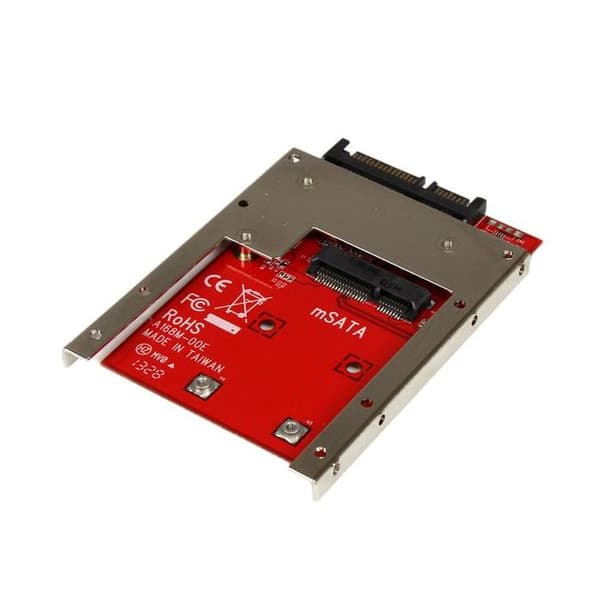 mSATA till SATA SSD-adapter - STARTECH - SAT32MSAT257 - 6 Gb/s - 2,5 tum - Intern