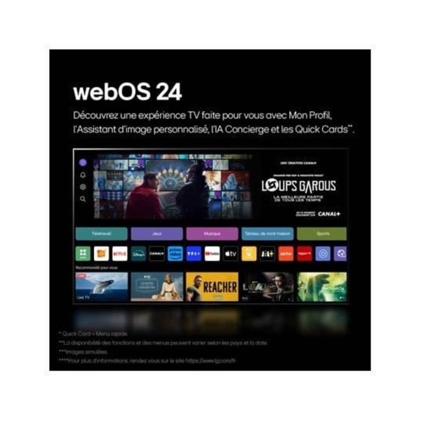 LG OLED TV 4K 210cm OLED83C4 evo 210cm 4K webOS TV