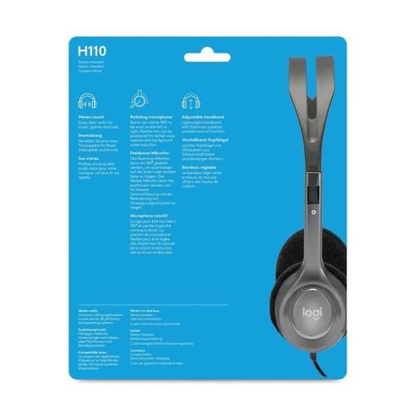Logitech H110 STEREO PC-kuulokkeet