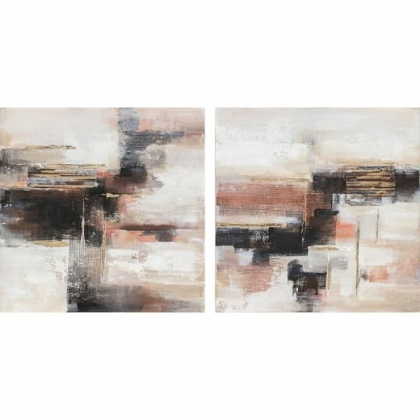 kehys 90 x 2,4 x 90 cm moderni abstrakti (2 kpl)
