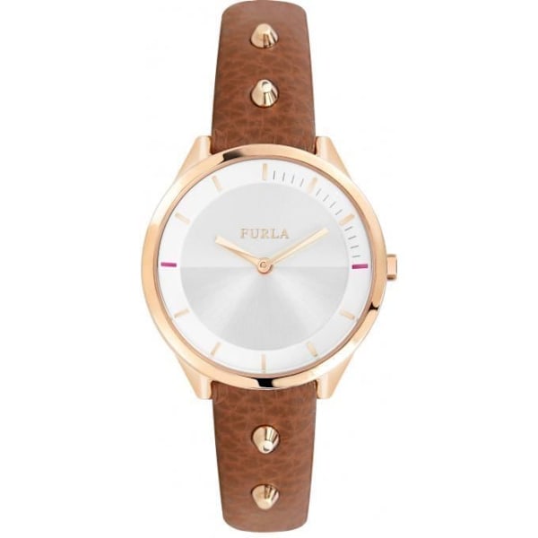 Kello - Furla - R4251102523 - Ruskea Nahka - Teräs - Vedenpitävyys 30m