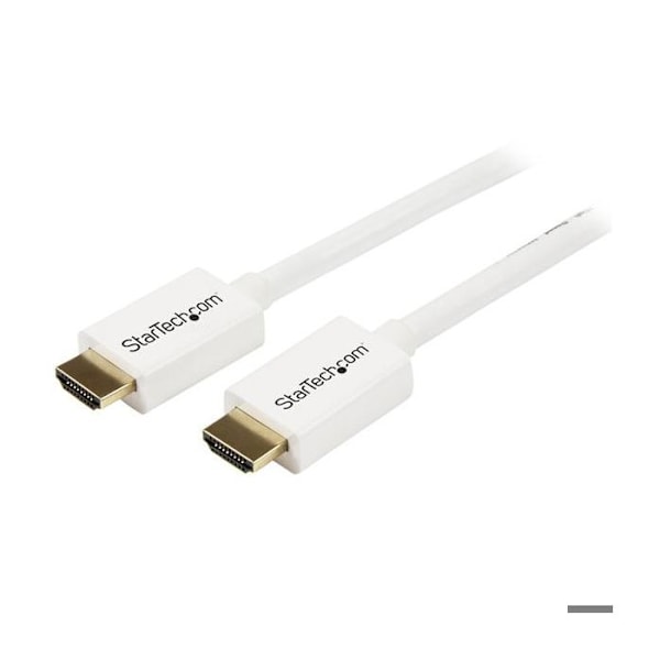 Ultra HD 4K x 2K High Speed HDMI-kaapeli - STARTECH - 3m - Valkoinen - Kullattu