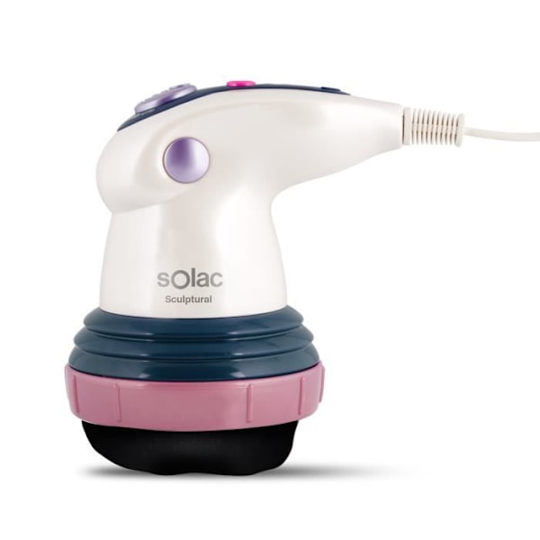 Krops- og ansigtspleje Solac ME7711 SKULPTUREL MASSAGER Vit