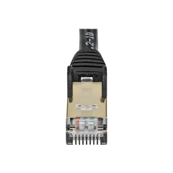 StarTech 6ASPAT7MBK netværkskabel 7 m Cat6a S/UTP [STP] Sort (Kabel - Sort CAT6a Ethernet-kabel 7m) - 0065030881609