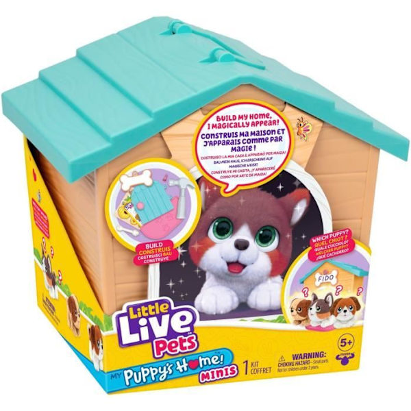 Niche overraskelse - Moose Toys - Orange hund - Tilfældig model - Inkluderede accessories - 5 år og op. kastanj