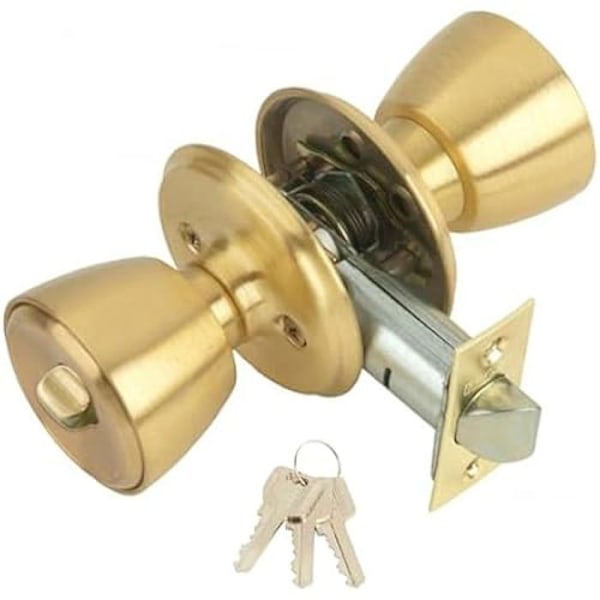 Lås - MCM - 501B/3.3 - Knaplås - Cylindermekanisme - Vendbar