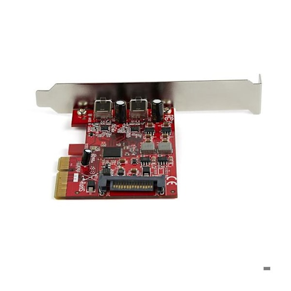 Startech PEXUSB312C3 PCI-kortti Punainen