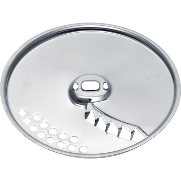 Friesskæreskive tilbehør i rustfrit stål - BOSCH - MUZ45PS1 - Kompatibel med MUM4, MUMS2, MUM5 og MUM Series 4 konditorrobotter