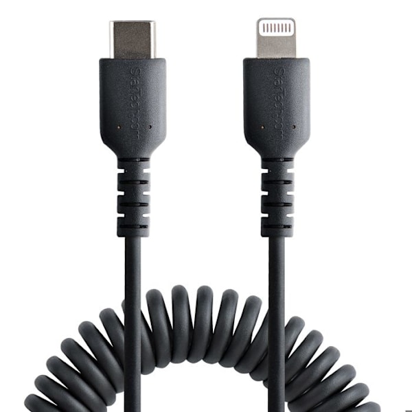 USB-C - Lightning - StarTech.com - 50cm - Musta - MFi-sertifioitu - Nope charge