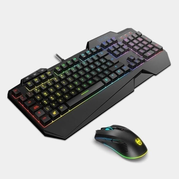 Krom KRUSHER RGB Gaming Tangentbord och mus - - - Krom