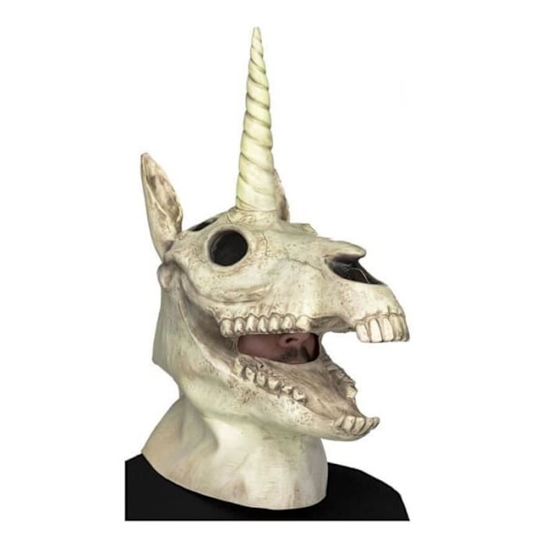 Mask - DisfraZZes - Unicorn Skull - One size - Multicolor - Halloween Flerfärgad