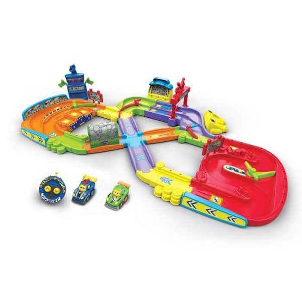 VTECH TUT TUT BOLIDES - MIN FÖRSTA FJÄRRKONTROLLERADE KRETS (+ SIMON SUPER CHAMPION / LÉO BOLIDE TURBO) Flerfärgad