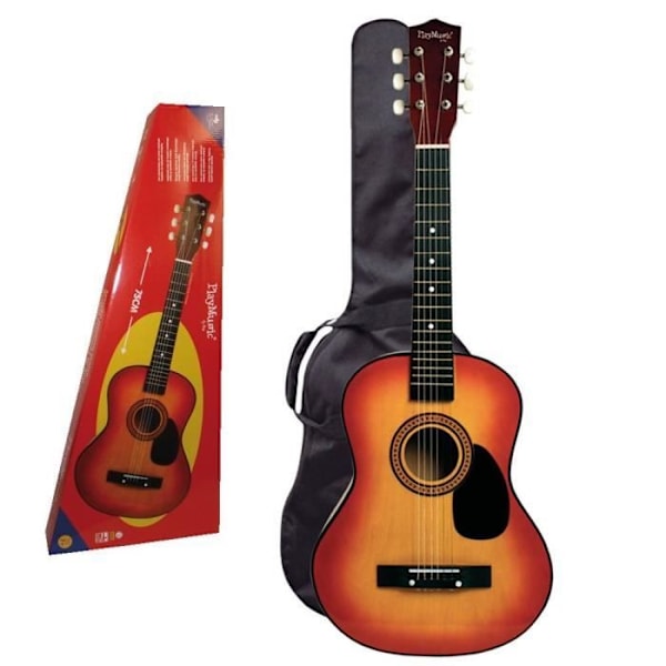 REIG spansk guitar - 75 cm æske - Realistisk tuning - Barn