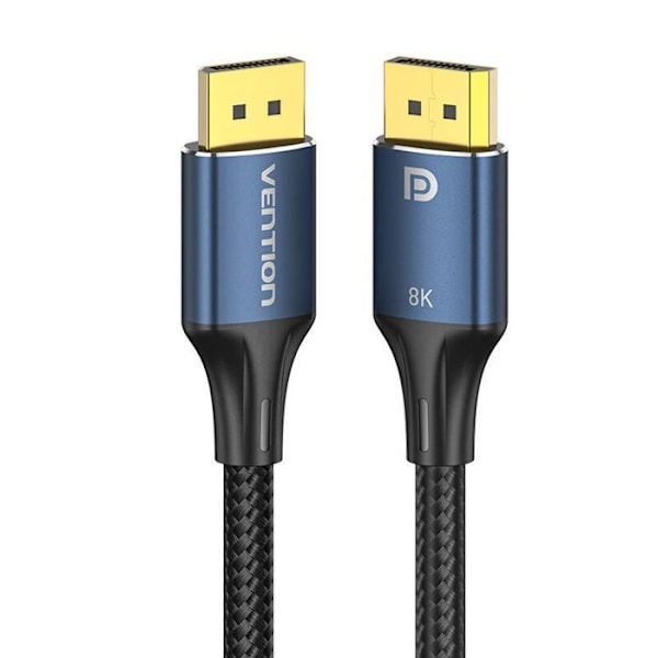 Kabel - TV-forbindelse - video - lyd Vention DisplayPort HD 8K 1 m HCELF (Blå)