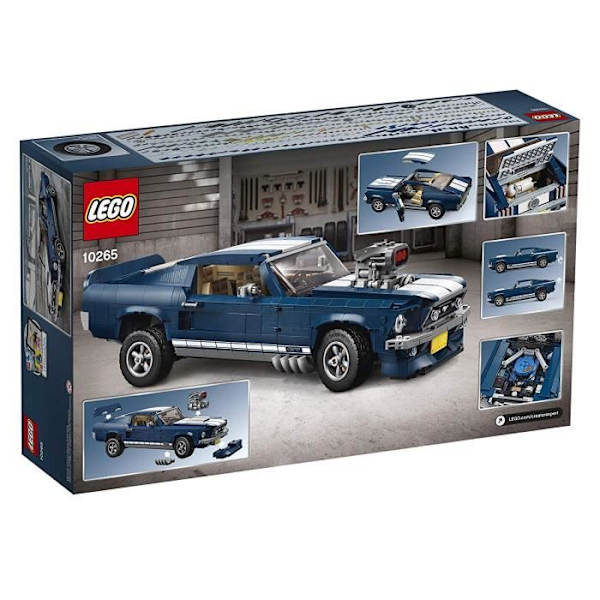 LEGO® Creator 10265 Ford Mustang GT Vuosi 1960 Röd