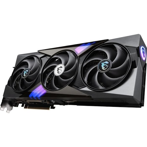 Grafiikkakortti - MSI - GeForce RTX 5080 Gaming Trio OC - 16 Go - GDDR7 - PCIe Gen 5
