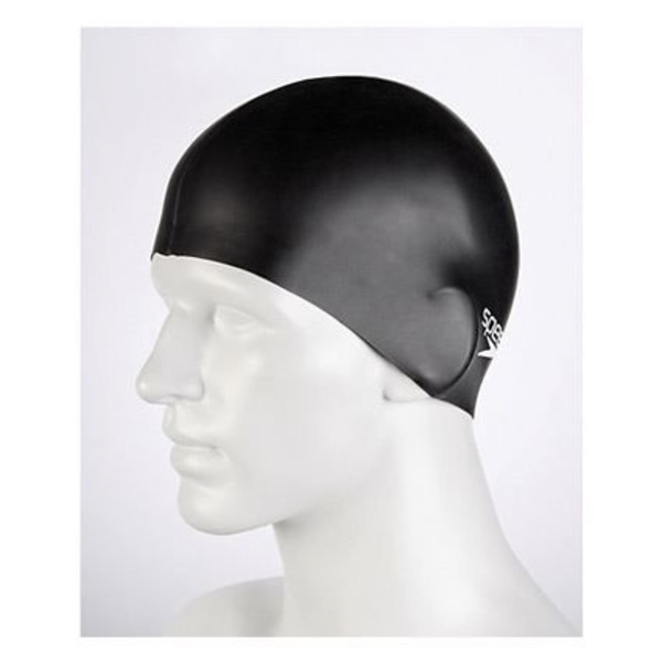 Uimalakki - Silikoni - Musta - Aikuisten - Unisex - Uinti