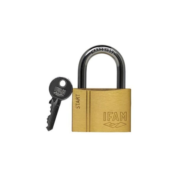 Cadenas - Ifam - SR50 - Karkaistu ja kromattu teräs - 50mm - Avaimeen Härdat och förkromat stål, förnickl
