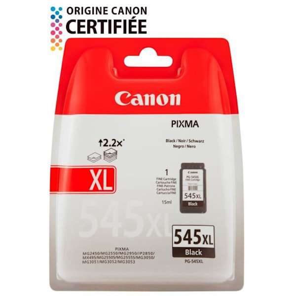 Canon PG-545 SORT XL blækpatron