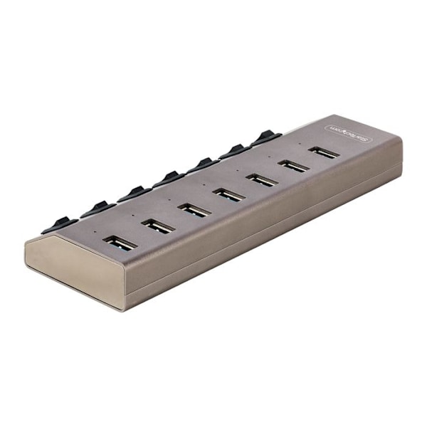 USB-hubi - Startech - 5G7AIBS-USB-HUB-EU - 7 porttia - USB 3.2 Gen 1 - Liitä ja käytä