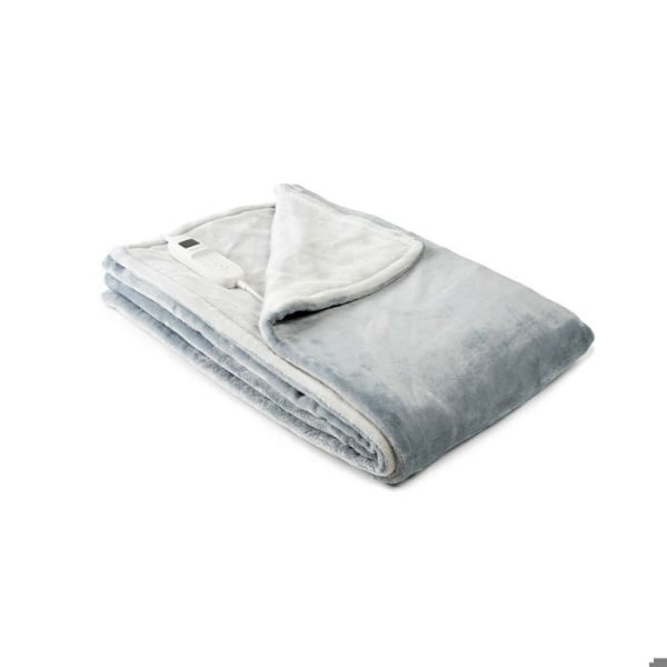 Lämmittävä peitto - InnovaGoods - Elakef - 120 x 160 cm - 160 W - 9 lämpötila-astetta grå
