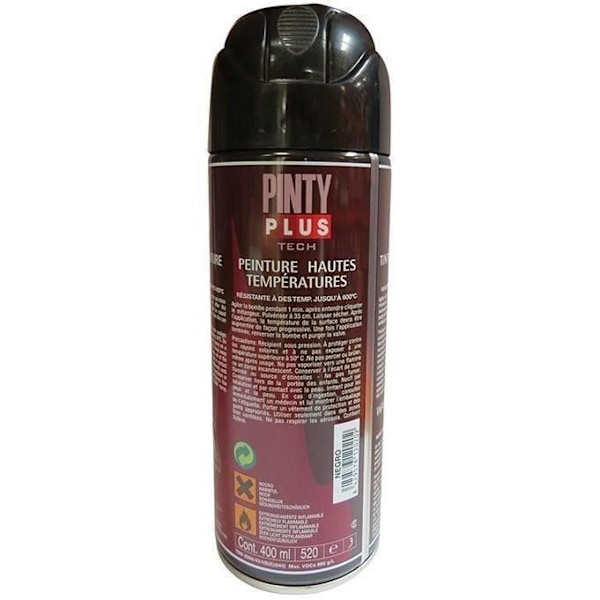 Sprayfärg - hög temperatur - silver A150 - 400 mL