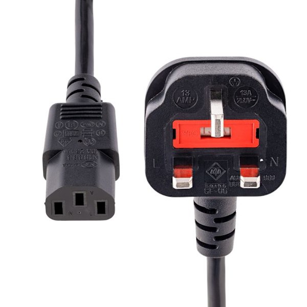 STARTECH PC-virrantokaapeli - 250 V AC / 10 - 3 m