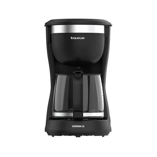 Kaffebryggare - TAURUS - VERONA 12 - 12 koppar - Permanent filter - 1,25L