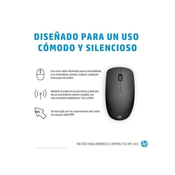 HP 235 Ohut Langaton Hiiri Ei