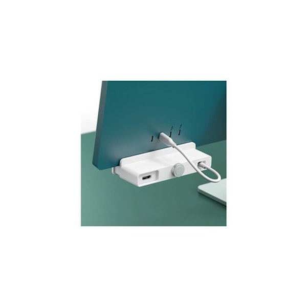 USB-C Hub - Sanho - HyperDrive 6-in-1 - 6 porttia - Huomaamaton kiinnitys - 7 värilaattaa
