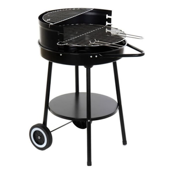 Kolgrillhjul - DKD Home Decor - Metall - Vit Vit